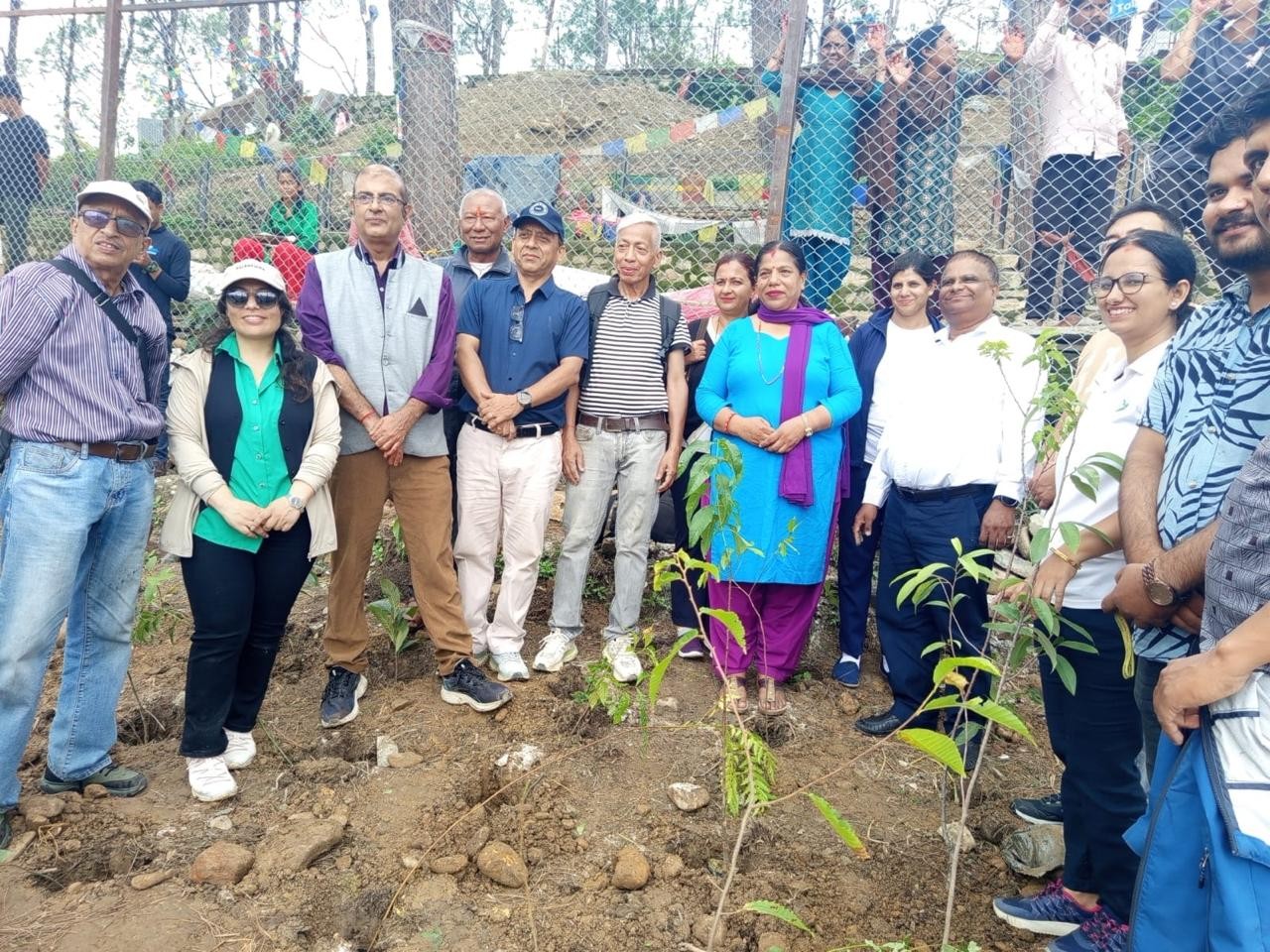 UNESCO World Heritage Site Swayambhunath Miyawaki Plantation  Method